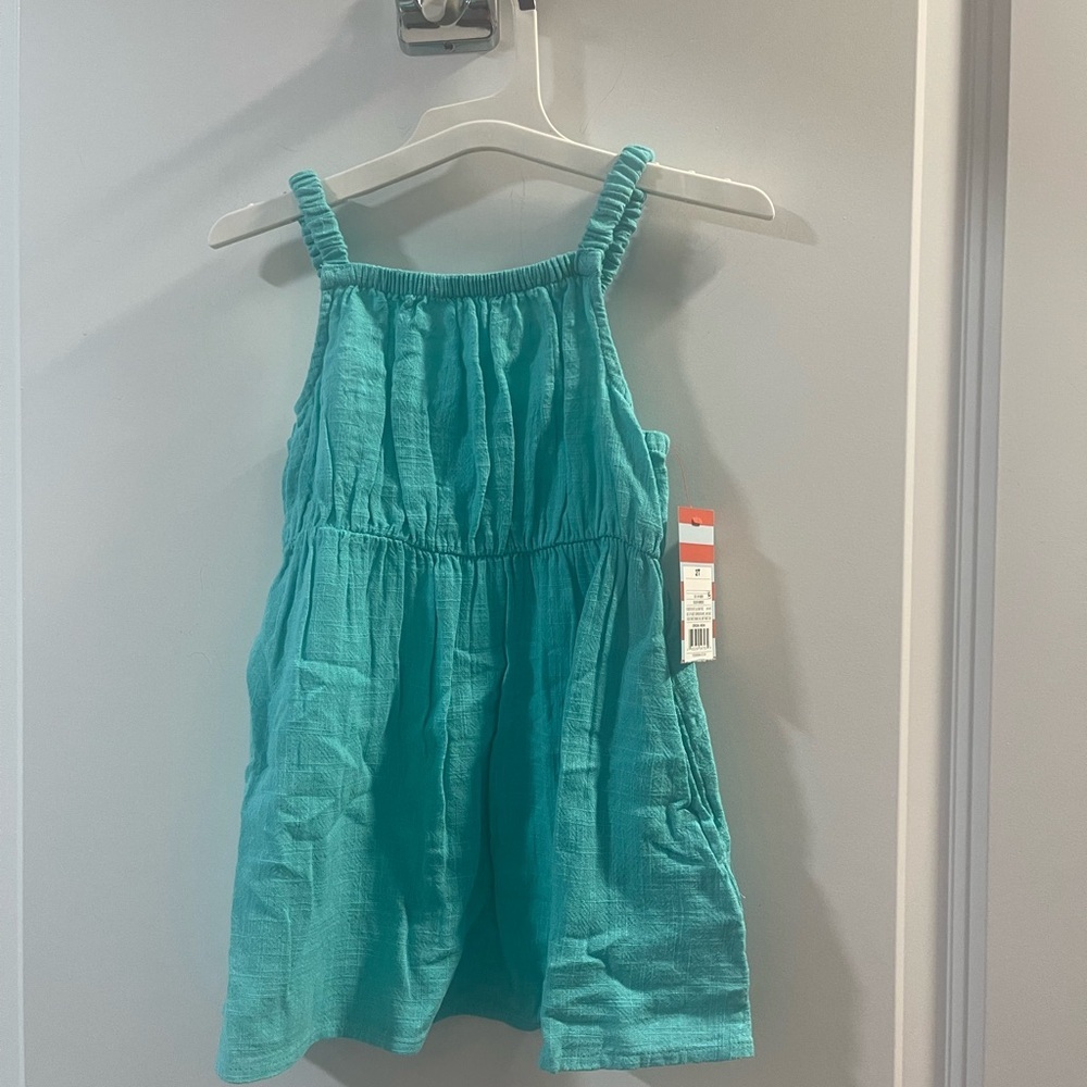 Kids Teal Summer Dress Cat And Jack Size 2T